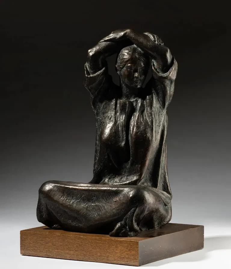 Felipe Castañeda, Seated Woman