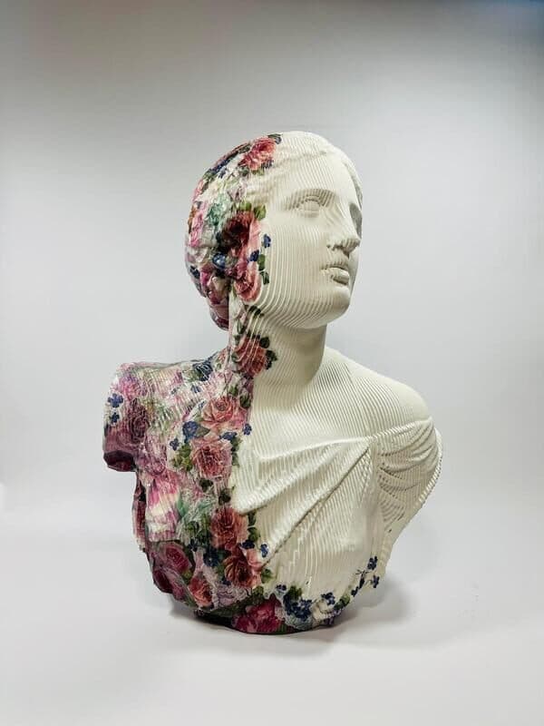 Daniele Fortuna, Bust with Flowers