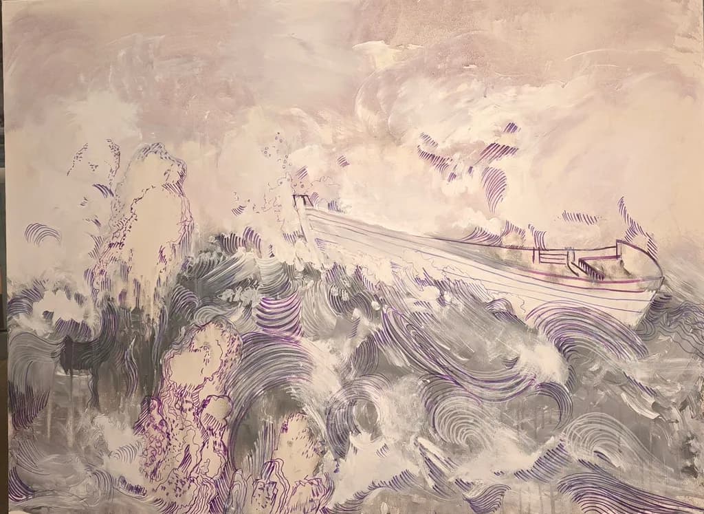 Lorna Marsh, Purple Boat