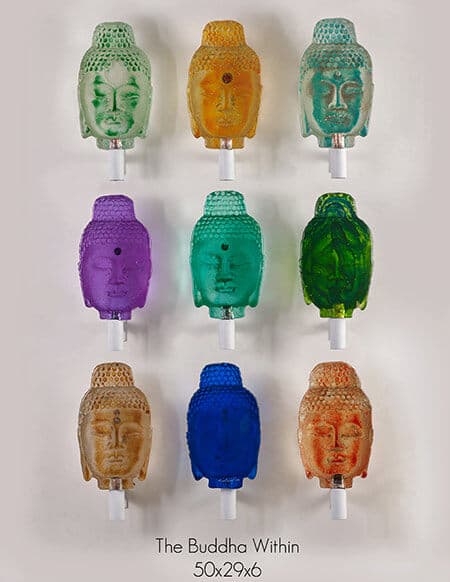 Marlene Rose, 9 Buddhas Installation