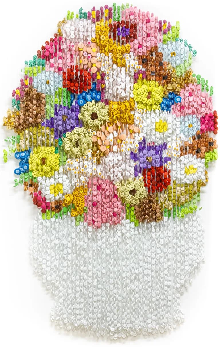 Augusto Esquivel, Vase with Flowers