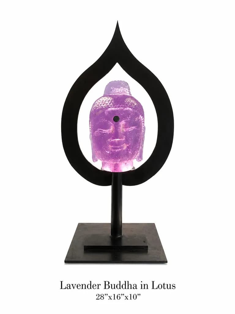 Marlene Rose, Lavender Lotus Buddha