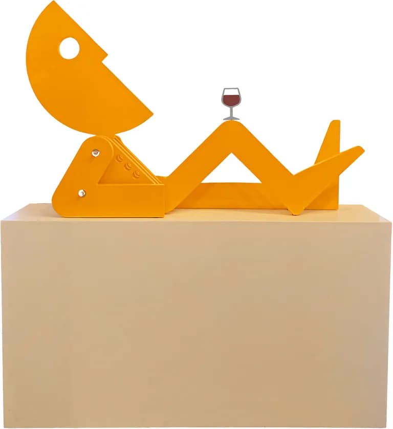 Jorge Blanco, In The Park Red with Wine Cup