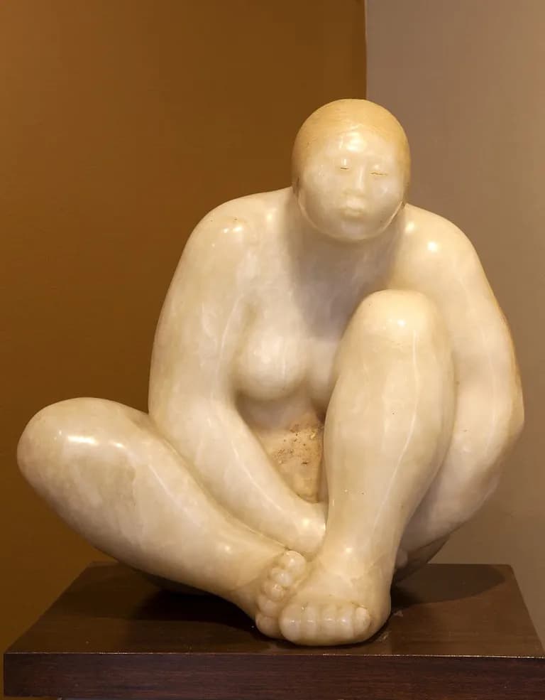 Felipe Castañeda, Sitting Down Woman